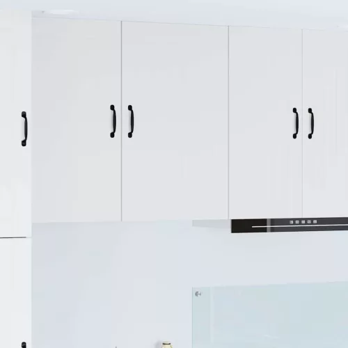 vidaXL Fali konyhaszekrény polcokkal Fehér 50 x 31 x 80 cm Faanyag