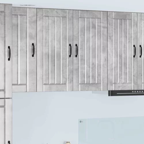 vidaXL Konyhaszekrény Beton Szürke 80 x 31 x 80 cm Faanyag