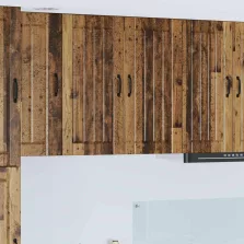 vidaXL Konyhaszekrény Öreg fa 80 x 31 x 80 cm Faanyag