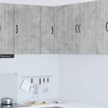 vidaXL Konyhaszekrény Beton Szürke 57 x 57 x 80 cm Faanyag
