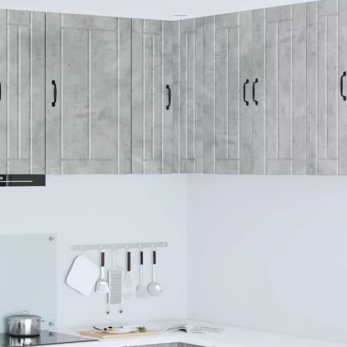 vidaXL Konyhaszekrény Beton Szürke 57 x 57 x 80 cm Faanyag