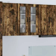   vidaXL Konyhaszekrény Füstölt tölgy 60 x 31 x 80 cm Faanyag