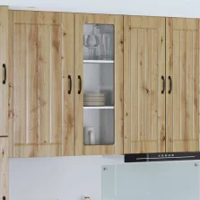   vidaXL Konyhaszekrény Artisan tölgy 40 x 31 x 100 cm Faanyag