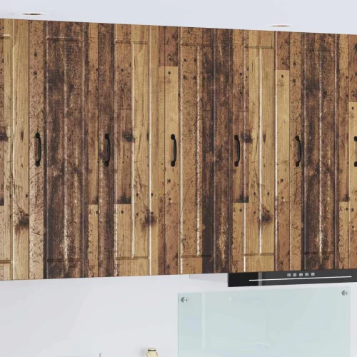 vidaXL Konyhaszekrény Öreg fa 30 x 31 x 100 cm Faanyag