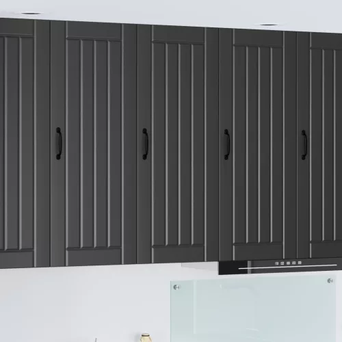vidaXL Konyhaszekrény Fekete 40 x 31 x 100 cm Faanyag