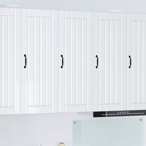 vidaXL Konyhaszekrény Magas Fényű Fehér 40 x 31 x 100 cm Faanyag
