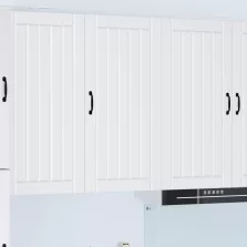 vidaXL Konyhaszekrény Fehér 50 x 31 x 100 cm Faanyag