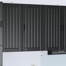 vidaXL Konyhaszekrény Fekete 50 x 31 x 100 cm Faanyag