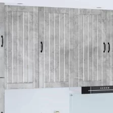   vidaXL Konyhaszekrény Beton Szürke 50 x 31 x 100 cm Faanyag