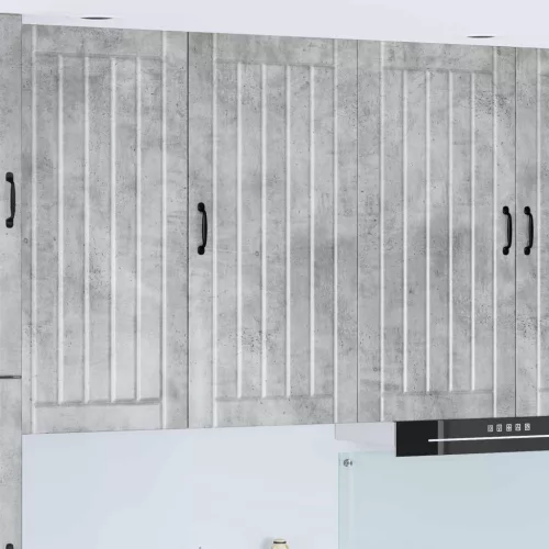 vidaXL Konyhaszekrény Beton Szürke 50 x 31 x 100 cm Faanyag
