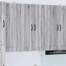   vidaXL Konyhaszekrény Szürke Sonoma 60 x 31 x 100 cm Faanyag