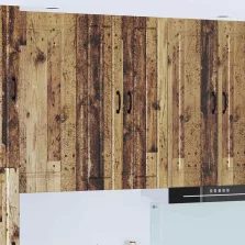 vidaXL Konyhaszekrény Öreg fa 60 x 31 x 100 cm Faanyag