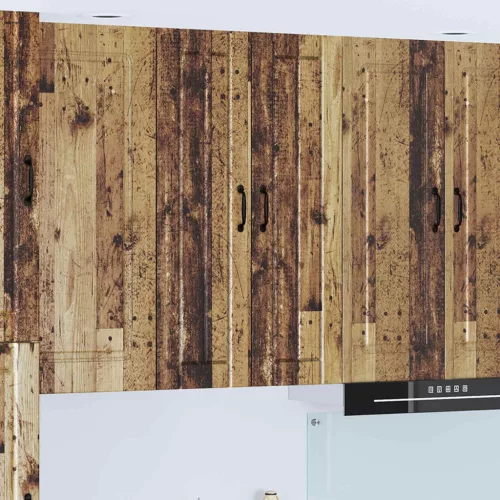 vidaXL Konyhaszekrény Öreg fa 60 x 31 x 100 cm Faanyag