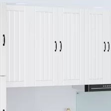 vidaXL Konyhaszekrény Fehér 80 x 31 x 100 cm Faanyag