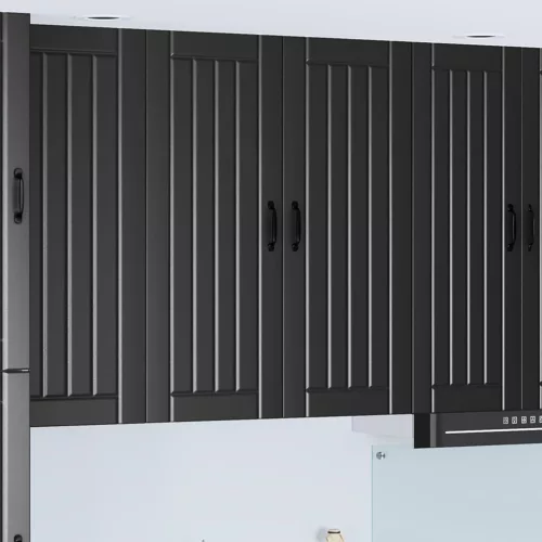 vidaXL Konyhaszekrény Fekete 80 x 31 x 100 cm Faanyag