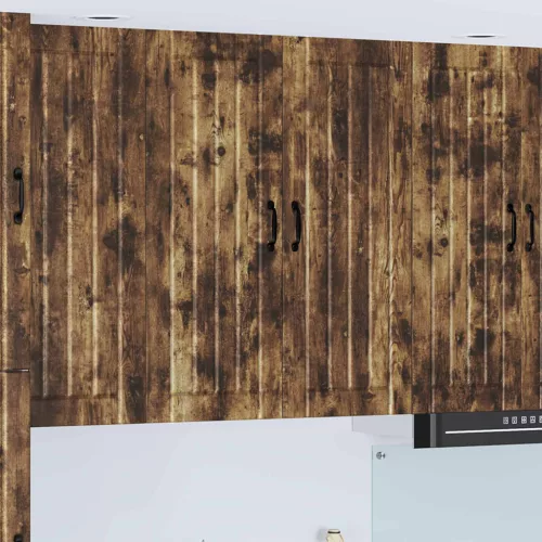 vidaXL Konyhaszekrény Füstölt tölgy 80 x 31 x 100 cm Faanyag