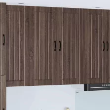   vidaXL Fali konyhaszekrény Barna Tölgy 80 x 31 x 100 cm Faanyag