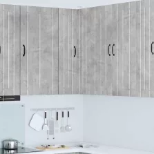   vidaXL Konyhaszekrény Beton Szürke 57 x 57 x 100 cm Faanyag