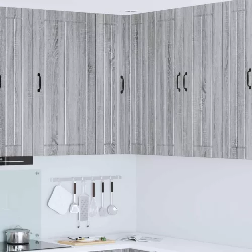 vidaXL Konyhaszekrény Szürke Sonoma 57 x 57 x 100 cm Faanyag