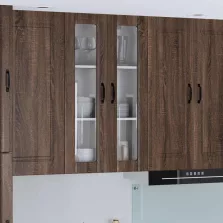   vidaXL Fali konyhaszekrény Barna Tölgy 60 x 31 x 100 cm Faanyag