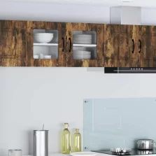   vidaXL Konyhaszekrény 2 pcs Füstölt tölgy 40 x 31 x 40 cm Faanyag