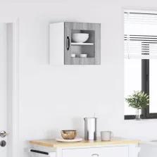   vidaXL Konyhaszekrény polcokkal Szürke Sonoma 40 x 31 x 40 cm Faanyag