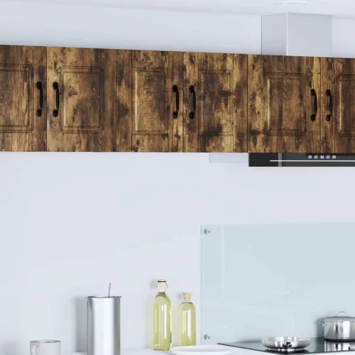 vidaXL Konyhaszekrény 2 pcs Füstölt tölgy 30 x 31 x 40 cm Faanyag