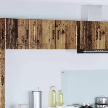   vidaXL Konyhaszekrény polcokkal Öreg fa 40 x 31 x 40 cm Faanyag