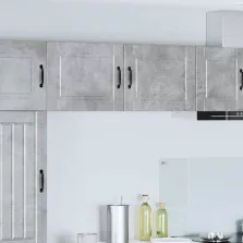   vidaXL Konyhaszekrény polcokkal Beton Szürke 50 x 31 x 40 cm Faanyag