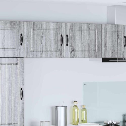 vidaXL Konyhaszekrény polcokkal Szürke Sonoma 50 x 31 x 40 cm Faanyag