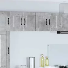   vidaXL Konyhaszekrény 2 pcs Beton Szürke 60 x 31 x 40 cm Faanyag
