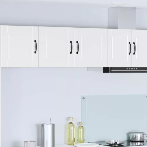 vidaXL Konyhaszekrény polcokkal ajtóval Fehér 80 x 31 x 40 cm Faanyag