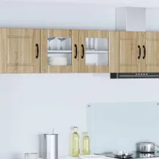   vidaXL Konyhaszekrény polcokkal Sonoma tölgy 80 x 31 x 40 cm Faanyag