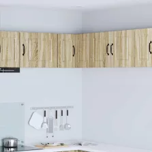   vidaXL Konyhaszekrény polcokkal Sonoma tölgy 57 x 57 x 40 cm Faanyag