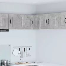   vidaXL Konyhaszekrény polcokkal Beton Szürke 57 x 57 x 40 cm Faanyag