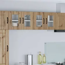   vidaXL Konyhaszekrény 2 pcs Artisan tölgy 60 x 31 x 40 cm Faanyag