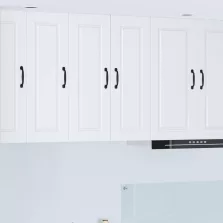   vidaXL Konyhaszekrény polcokkal 2 pcs Fehér 30 x 31 x 80 cm Faanyag