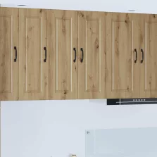   vidaXL Konyhaszekrény polcokkal Artisan tölgy 30 x 31 x 80 cm Faanyag