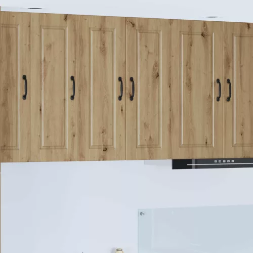 vidaXL Konyhaszekrény polcokkal Artisan tölgy 30 x 31 x 80 cm Faanyag