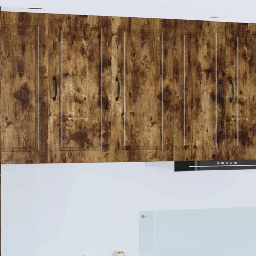 vidaXL Konyhaszekrény polcokkal Füstölt tölgy 40 x 31 x 80 cm Faanyag