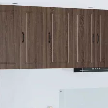   vidaXL Konyhaszekrény polcokkal Barna Tölgy 40 x 31 x 80 cm Faanyag