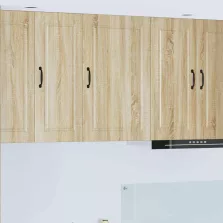   vidaXL Konyhaszekrény polcokkal Sonoma tölgy 50 x 31 x 80 cm Faanyag