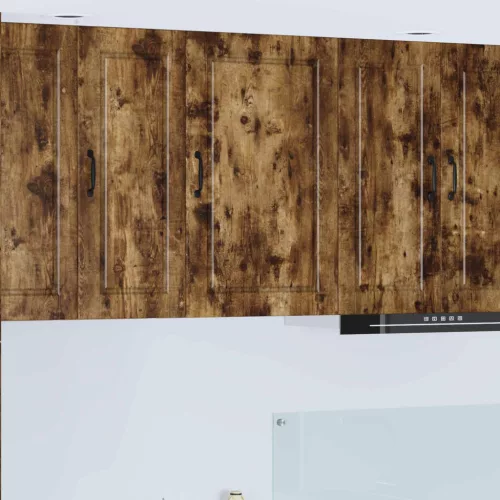 vidaXL Konyhaszekrény polcokkal Füstölt tölgy 50 x 31 x 80 cm Faanyag