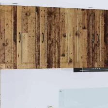   vidaXL Konyhaszekrény polcokkal Öreg fa 50 x 31 x 80 cm Faanyag