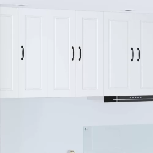 vidaXL Konyhaszekrény polcokkal ajtóval Fehér 60 x 31 x 80 cm Faanyag
