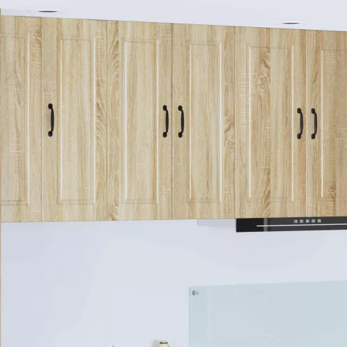 vidaXL Konyhaszekrény polcokkal Sonoma tölgy 60 x 31 x 80 cm Faanyag