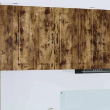   vidaXL Konyhaszekrény polcokkal Füstölt tölgy 60 x 31 x 80 cm Faanyag