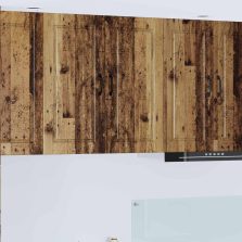   vidaXL Konyhaszekrény polcokkal Öreg fa 80 x 31 x 80 cm Faanyag