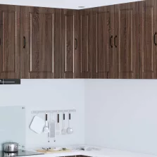   vidaXL Konyhaszekrény polcokkal Barna Tölgy 57 x 57 x 80 cm Faanyag