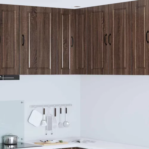 vidaXL Konyhaszekrény polcokkal Barna Tölgy 57 x 57 x 80 cm Faanyag